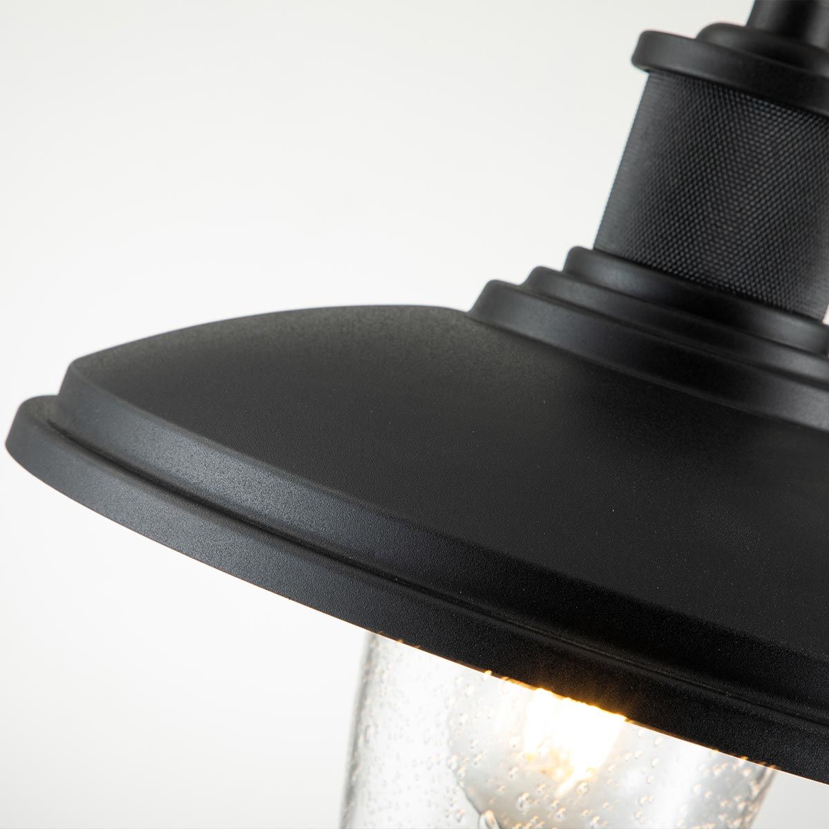 Allenbury Light Medium Wall Lantern in Textured Black