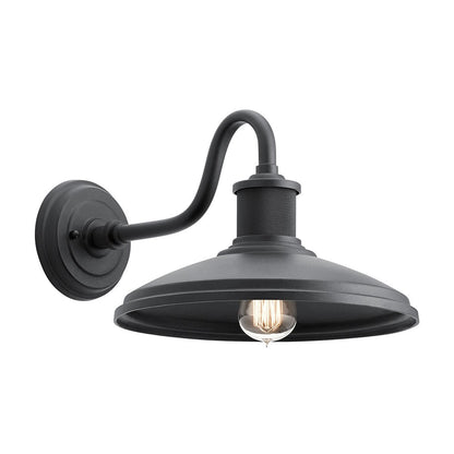 Allenbury Light Medium Wall Lantern in Textured Black