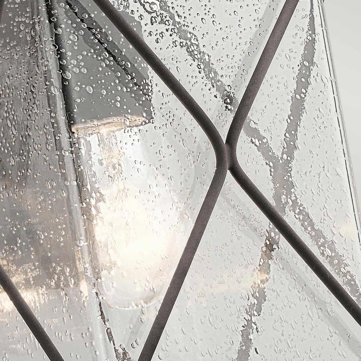 Argyle Light Medium Outdoor Wall Light in Weathered Zinc