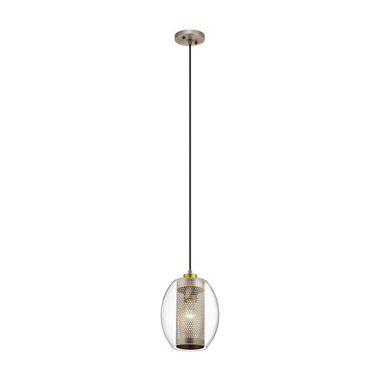 Asher Light Mini Pendant in Antique Pewter