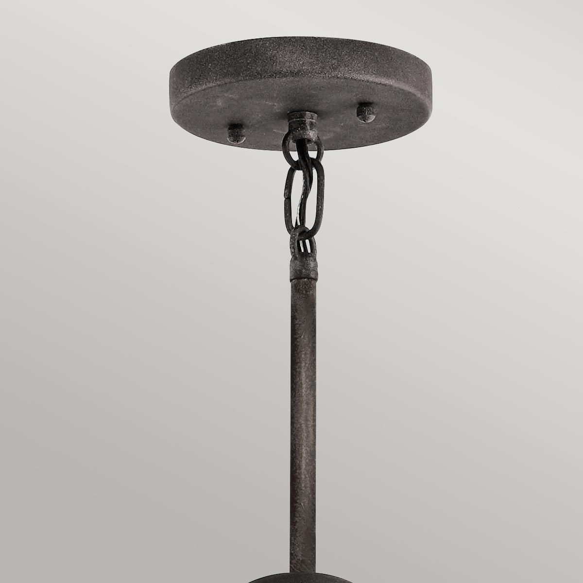 Ashland Bay Light Outdoor Chandelier in Weathered Zinc