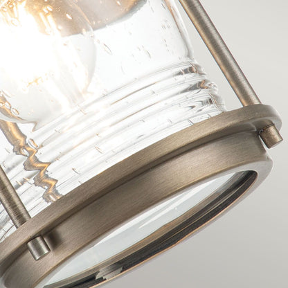 Ashland Bay Light Small Wall Lantern in Burnished Bronze