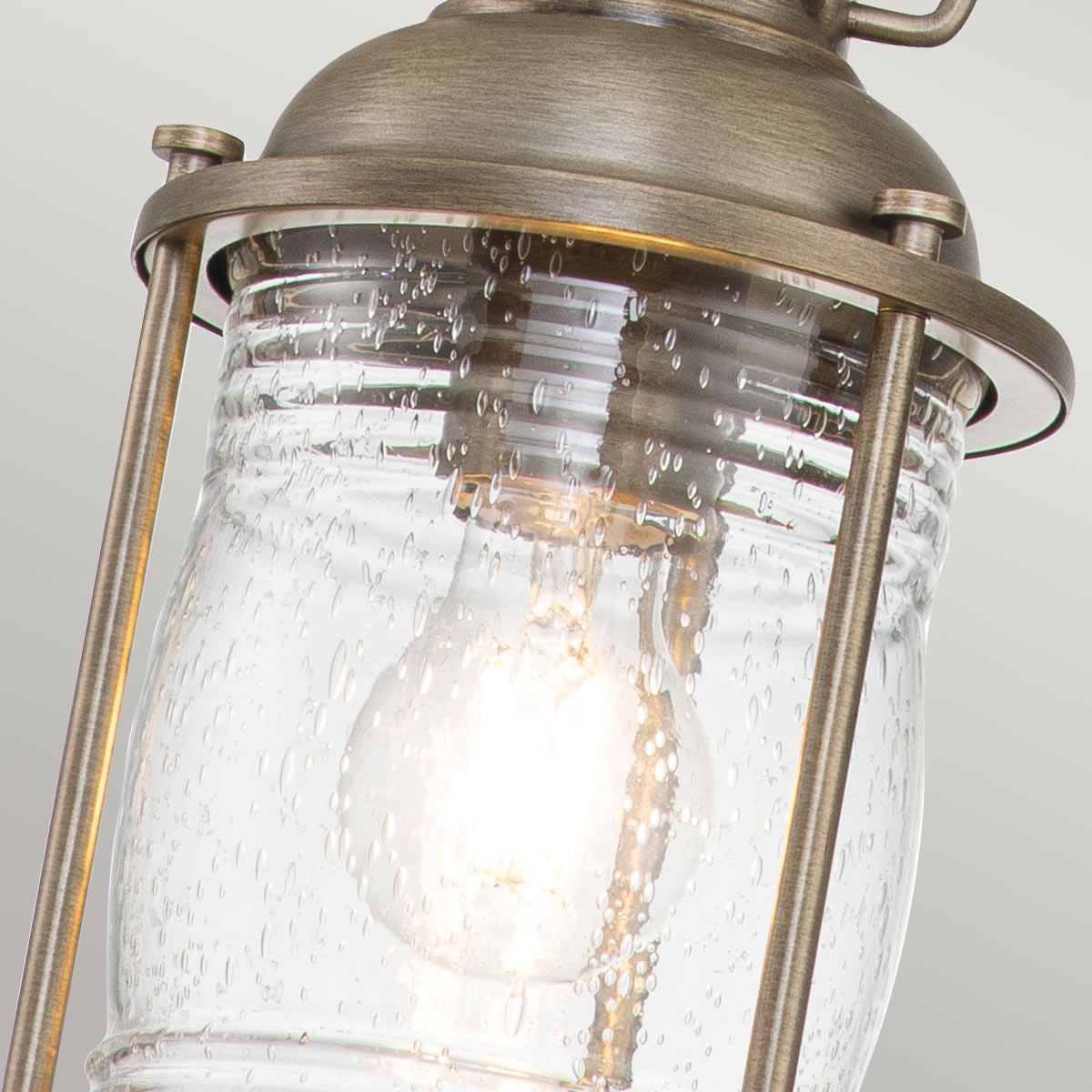 Ashland Bay Light Small Chain Lantern in Burnished Bronze