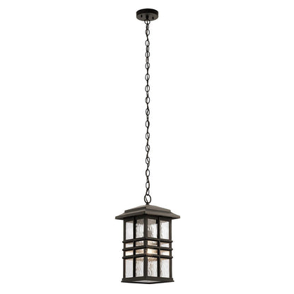 Beacon Square Light Chain Lantern in Olde Bronze