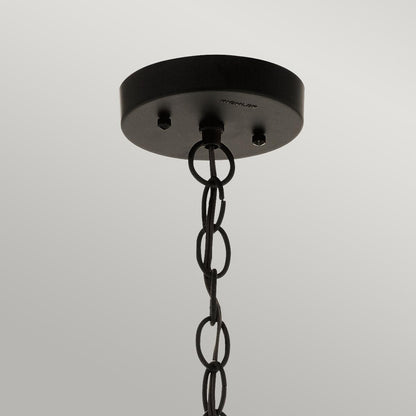 Beacon Square Light Chain Lantern in Olde Bronze
