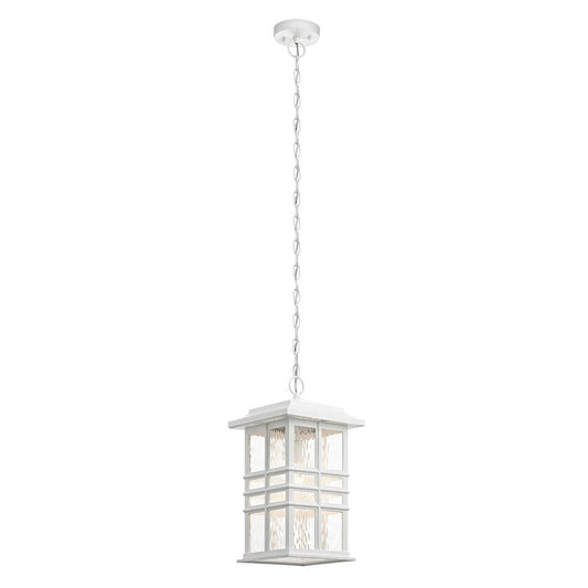 Beacon Square Light Chain Lantern in White