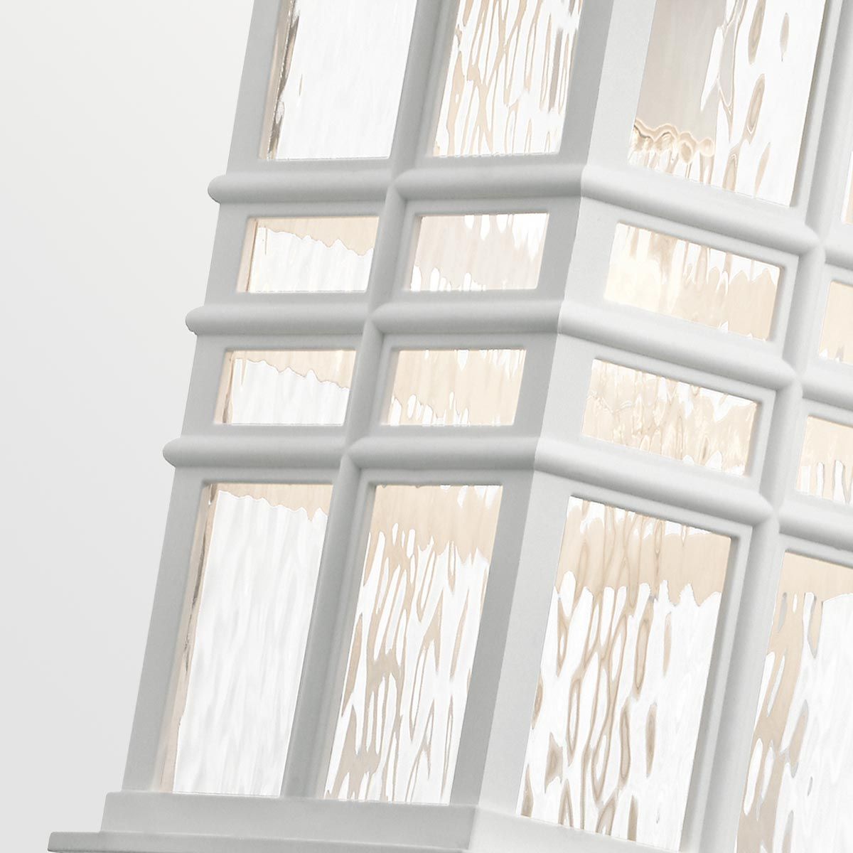 Beacon Square Light Chain Lantern in White