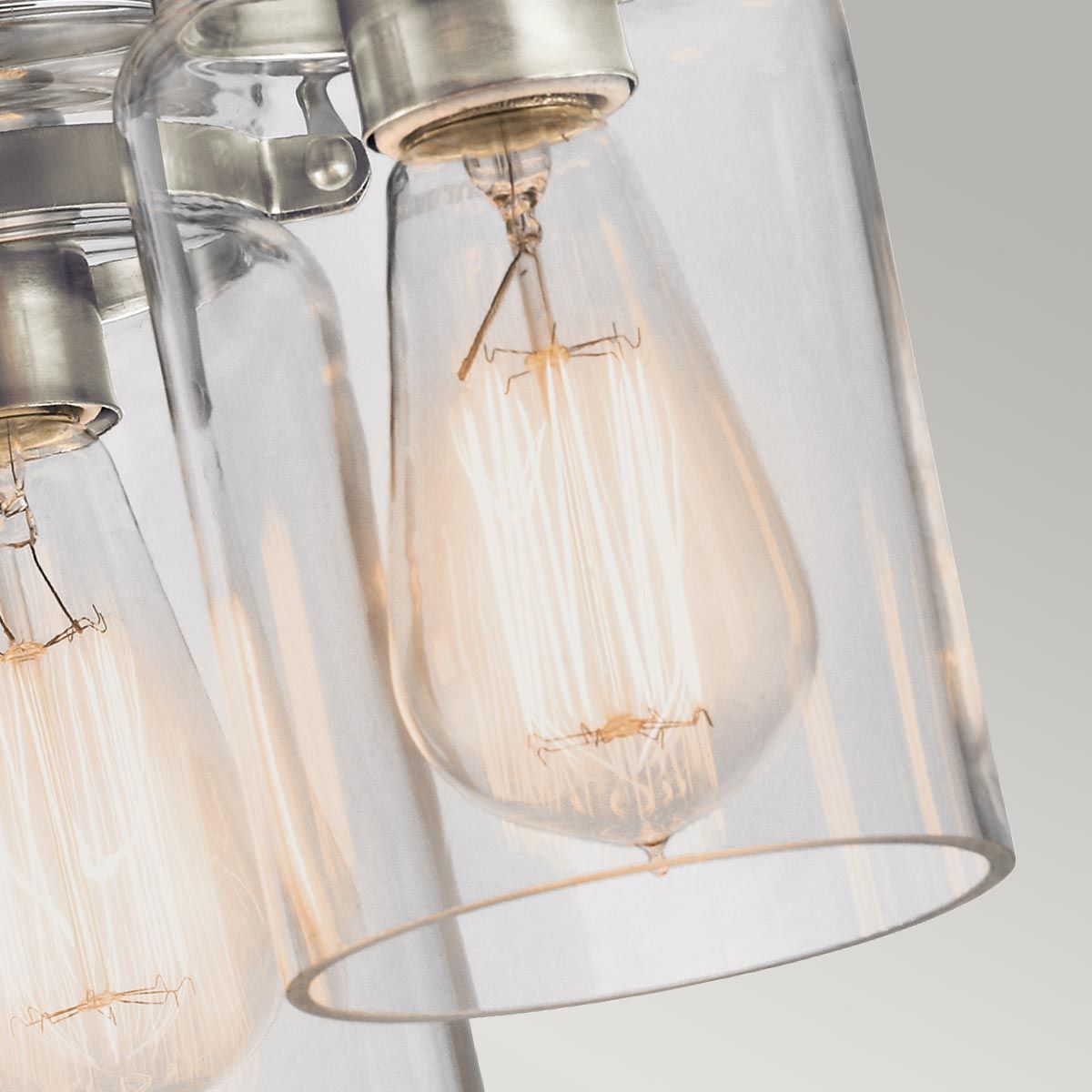 Brinley Light Flush in Brushed Nickel