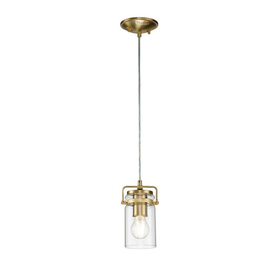 Brinley Light Mini Pendant in Brushed Brass