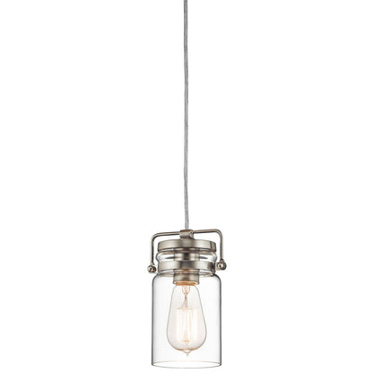 Brinley Light Mini Pendant in Brushed Nickel