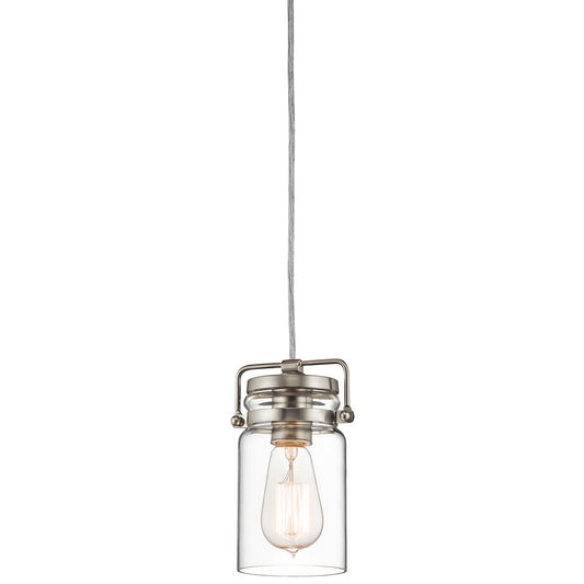 Brinley Light Mini Pendant in Brushed Nickel