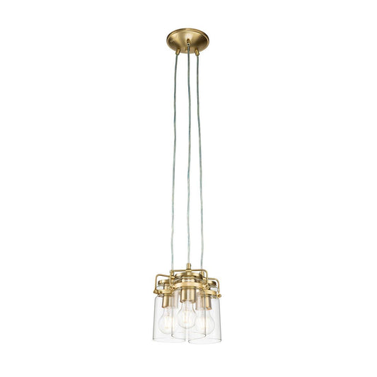 Brinley Light Pendant in Brushed Brass