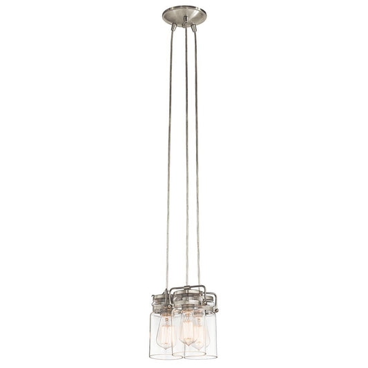 Brinley Light Pendant in Brushed Nickel