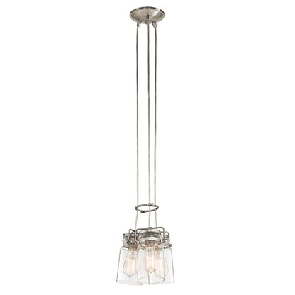 Brinley Light Pendant in Brushed Nickel