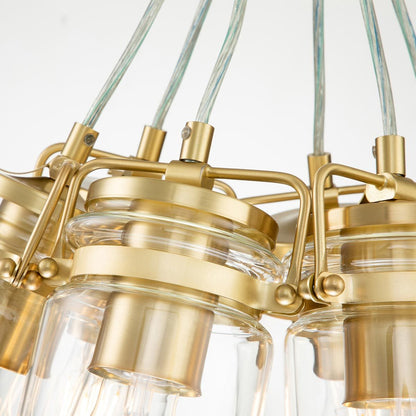 Brinley Light Pendant in Brushed Brass