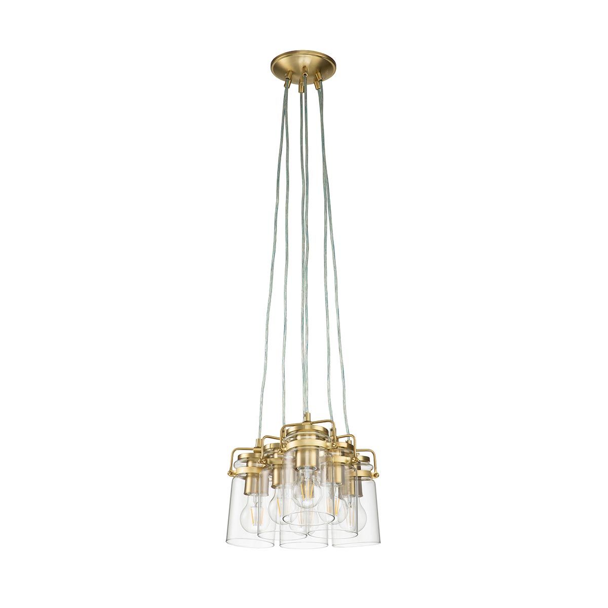 Brinley Light Pendant in Brushed Brass