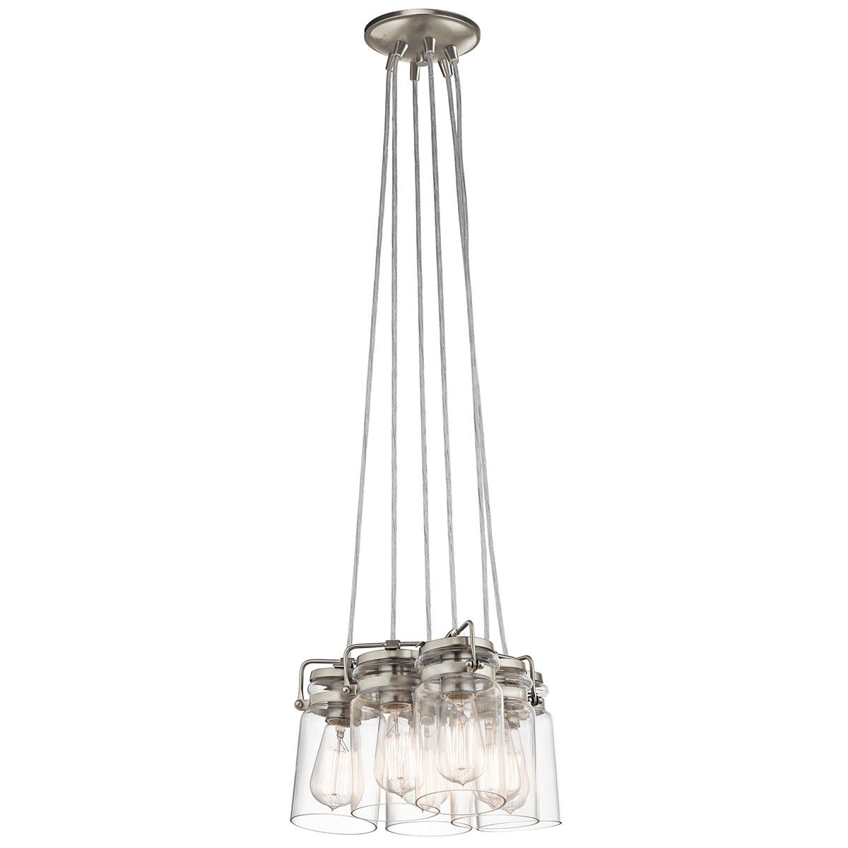 Brinley Light Pendant in Brushed Nickel