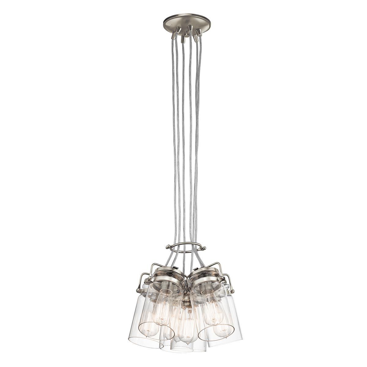 Brinley Light Pendant in Brushed Nickel