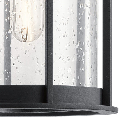 Camillo Medium Wall Lantern in Textured Black