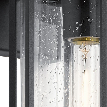 Camillo Medium Wall Lantern in Textured Black