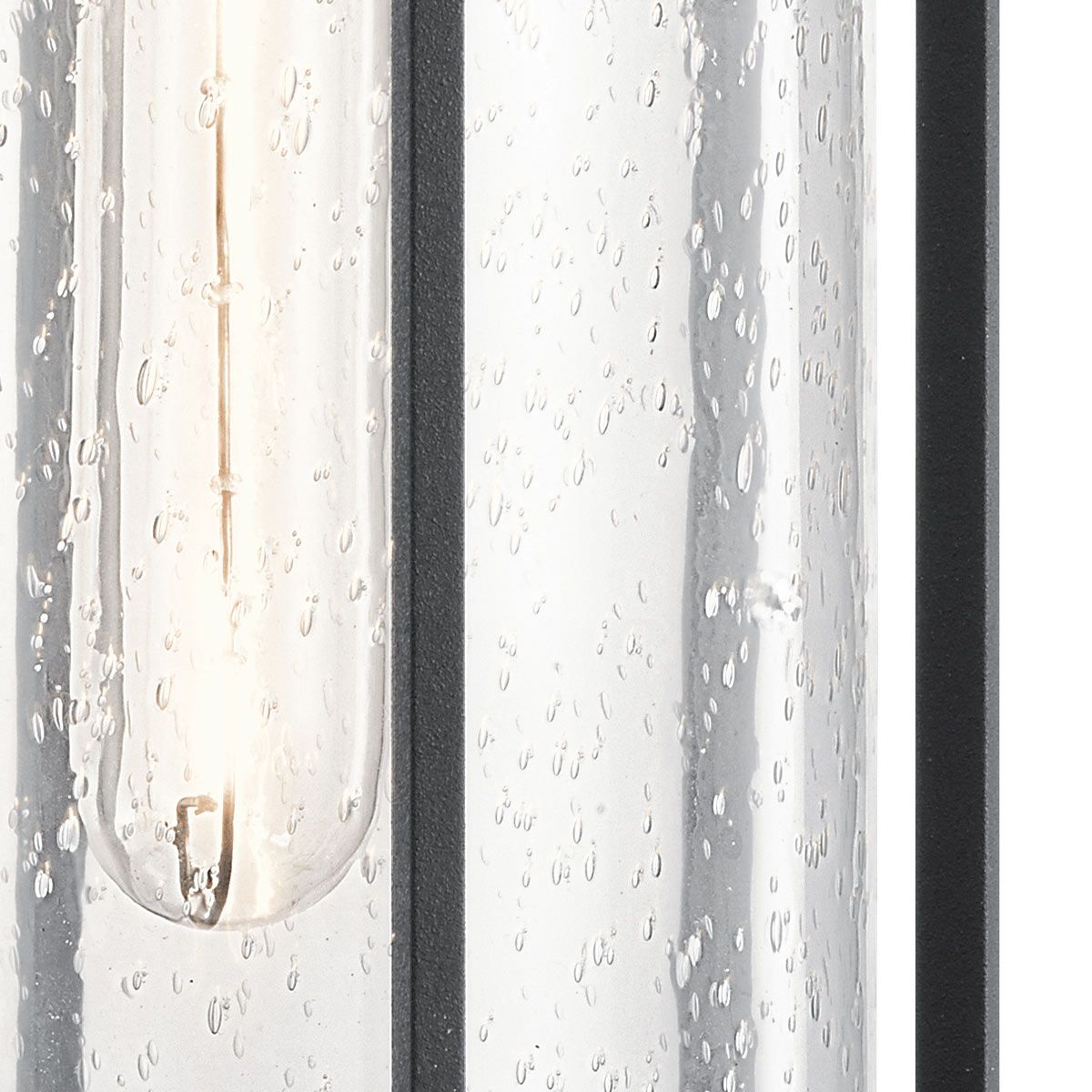 Camillo Medium Wall Lantern in Textured Black