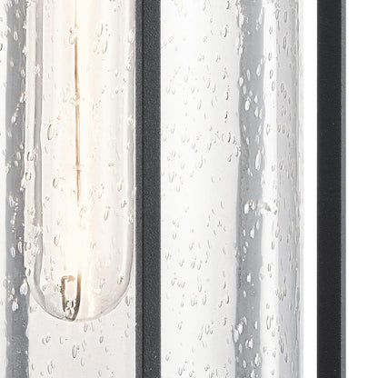 Camillo Medium Wall Lantern in Textured Black