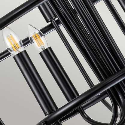 Capitol Hill Light Chandelier in Black