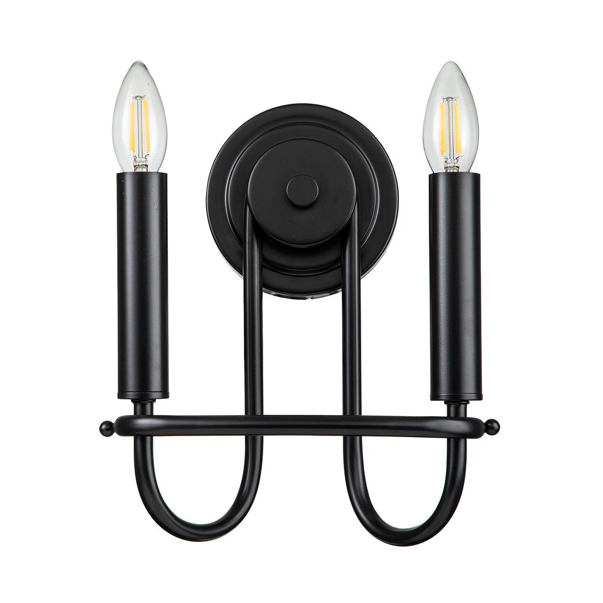 Capitol Hill In Light Wall Light Black