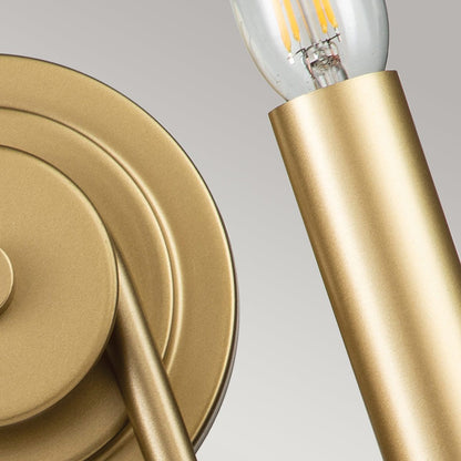 Capitol Hill In Light Wall Light Painted Natural Brass