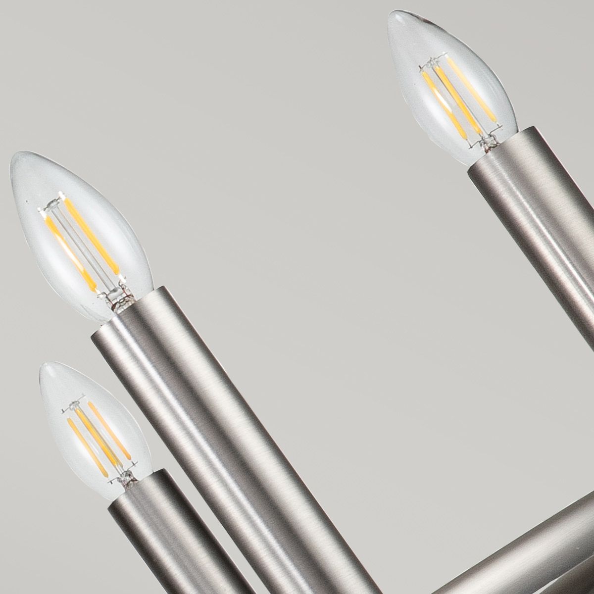 Capitol Hill In Light Chandelier Brushed Nickel