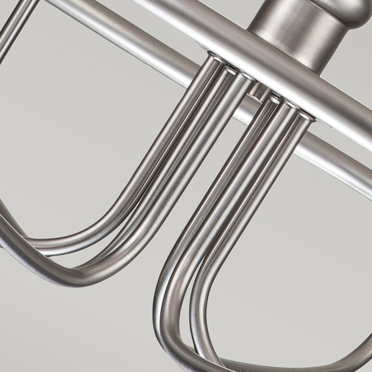 Capitol Hill In Light Chandelier Brushed Nickel