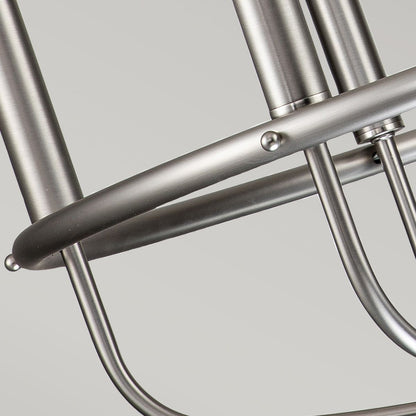 Capitol Hill In Light Chandelier Brushed Nickel