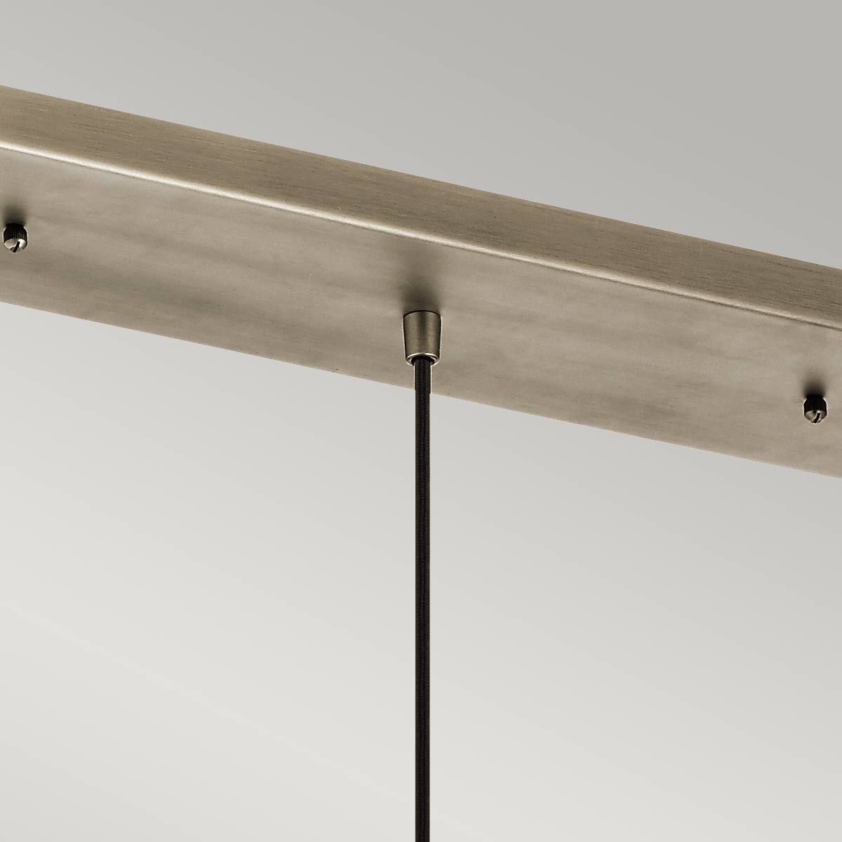 Ceiling Pan Rectangular Ceiling Plate in Antique Pewter