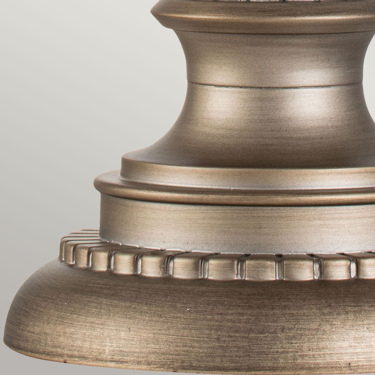 Halleron Light Pedestal Lantern in Burnished Bronze