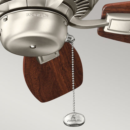 Canfield 30in / 76cm Fan Brushed Nickel