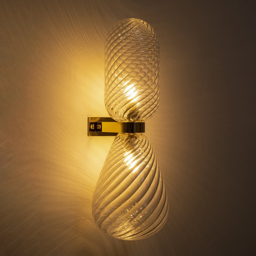 Kingston Charlton Duo Deco Wall Light