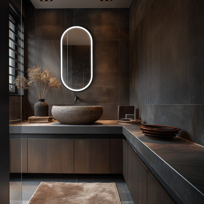 Lomax Light Capsule Mirror - 50x100cm