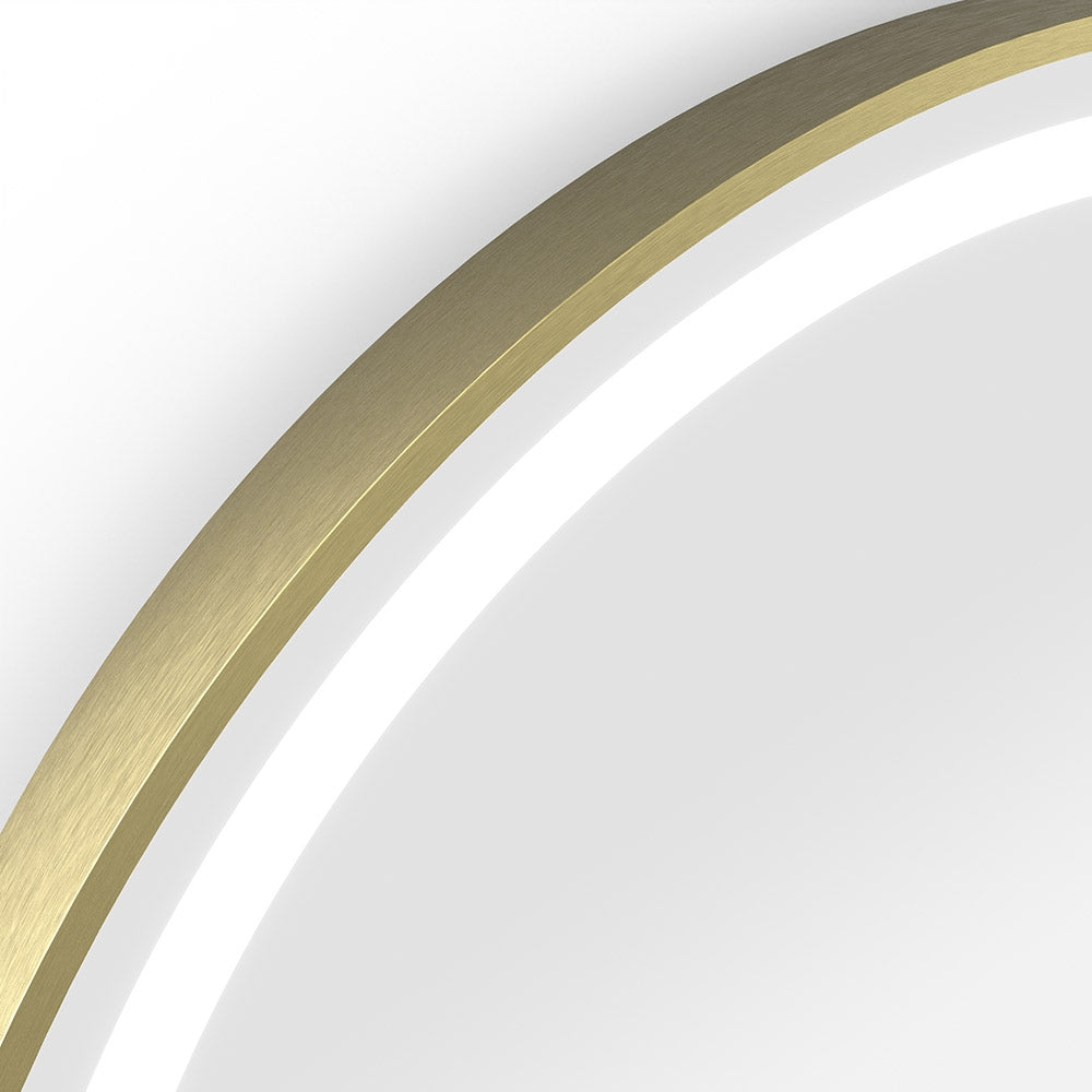 Lomax Light Round Mirror - 70cm