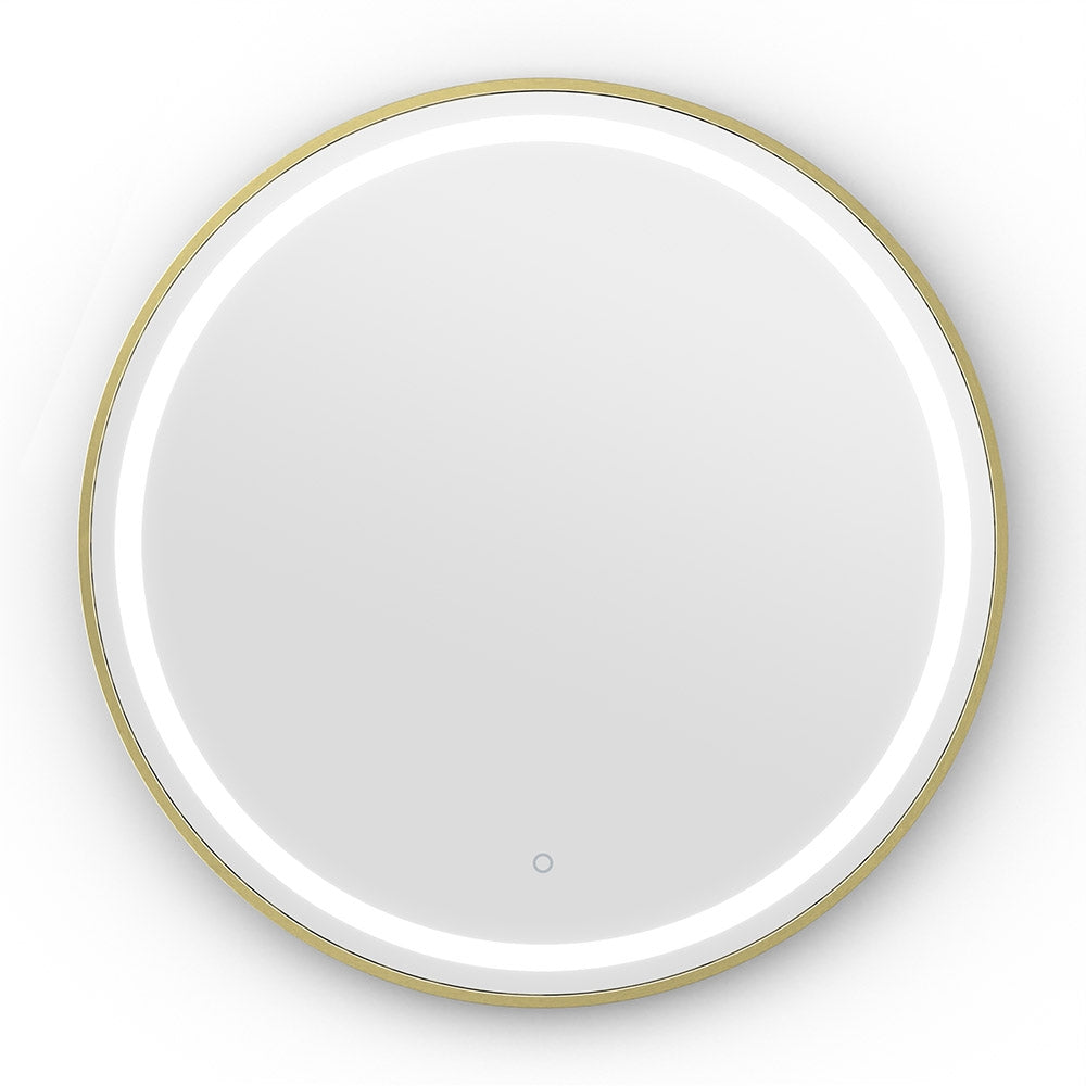 Lomax Light Round Mirror - 70cm