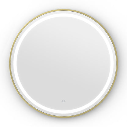 Lomax Light Round Mirror - 70cm
