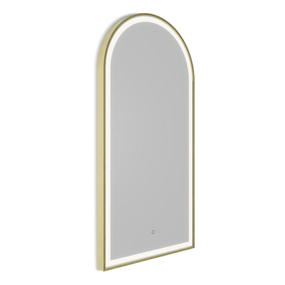 Lomax Light Arched Mirror - 50x100cm