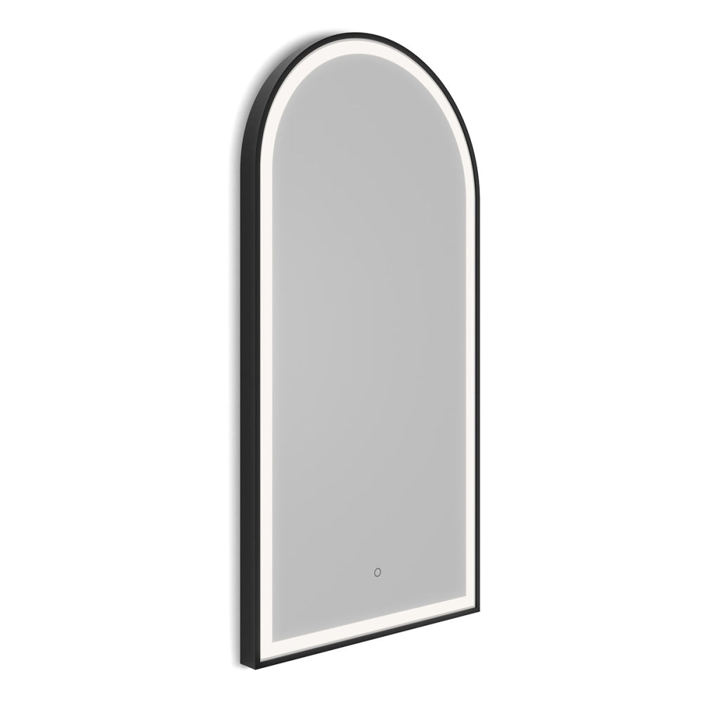 Lomax Light Arched Mirror - 50x100cm