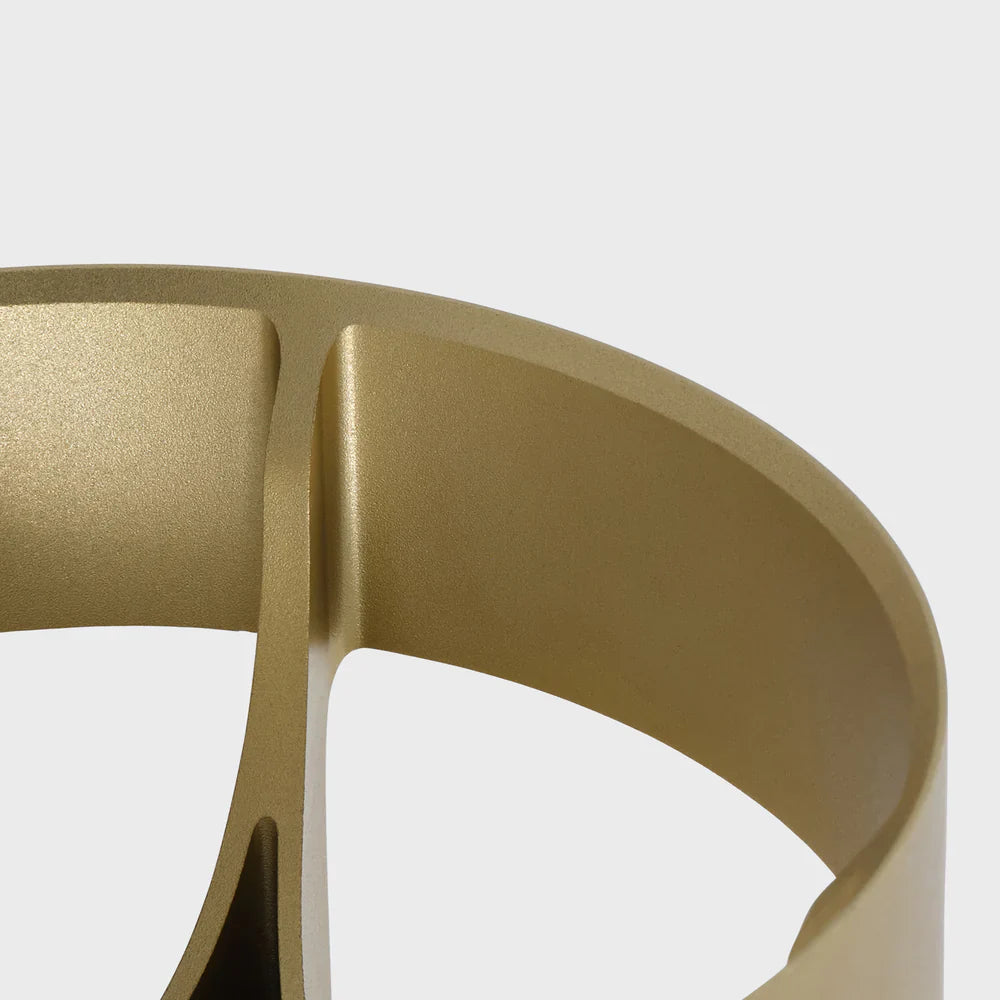 Large Loop Table Lamp with Sphere IV Brass still 3