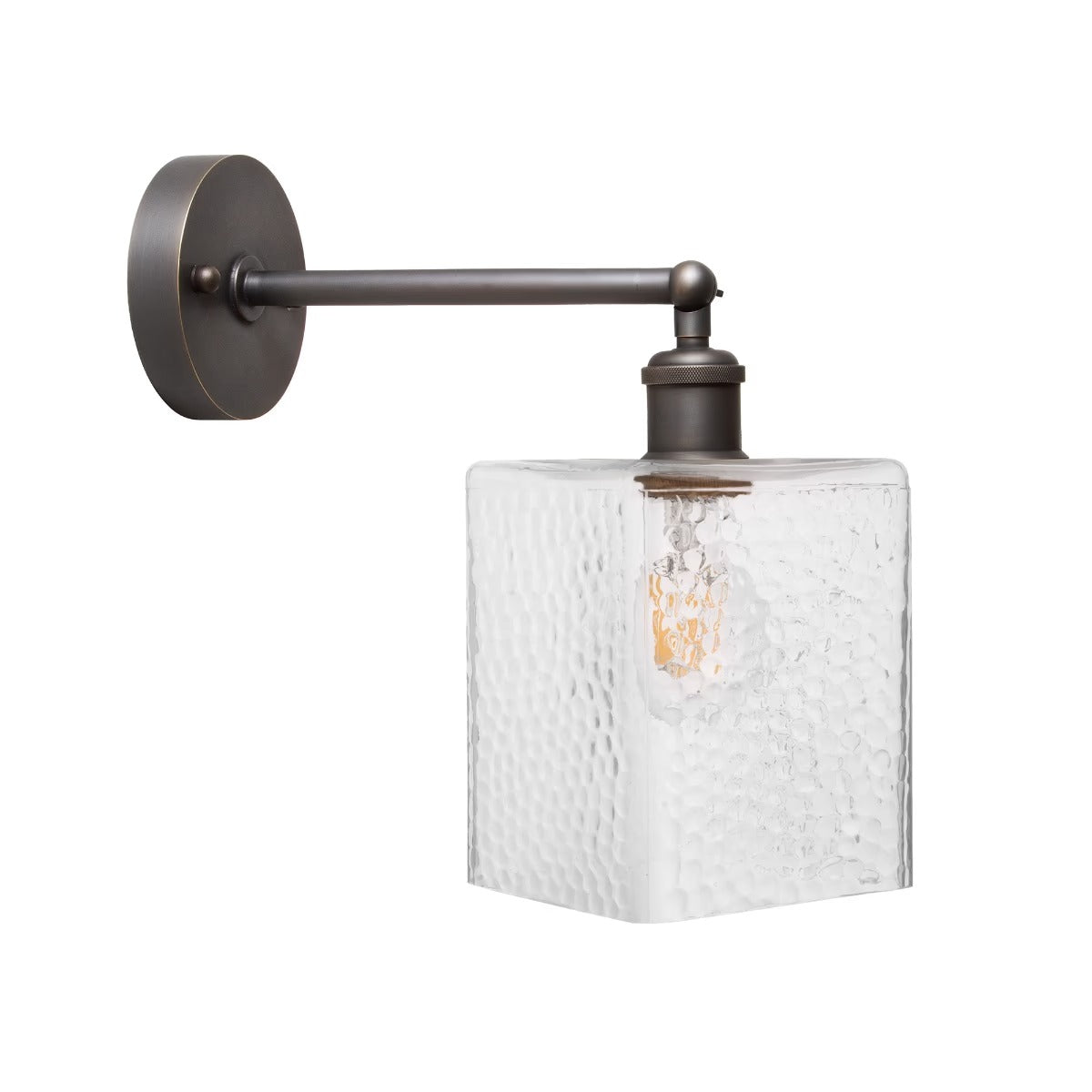 Montagu Cuboid Glass Wall Light
