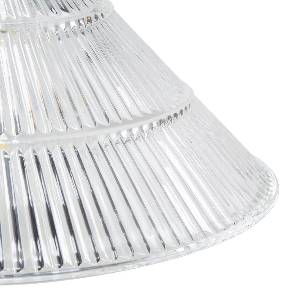 Romilly Etched Glass Funnel French Style Wall Light - Soho Lighting