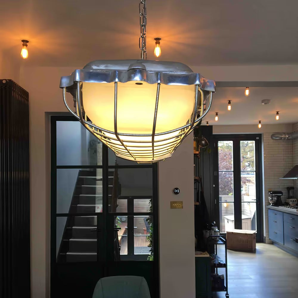 Soho Lighting Warwick Aluminum Industrial Strip Large Pendant Light - The Statement Collection