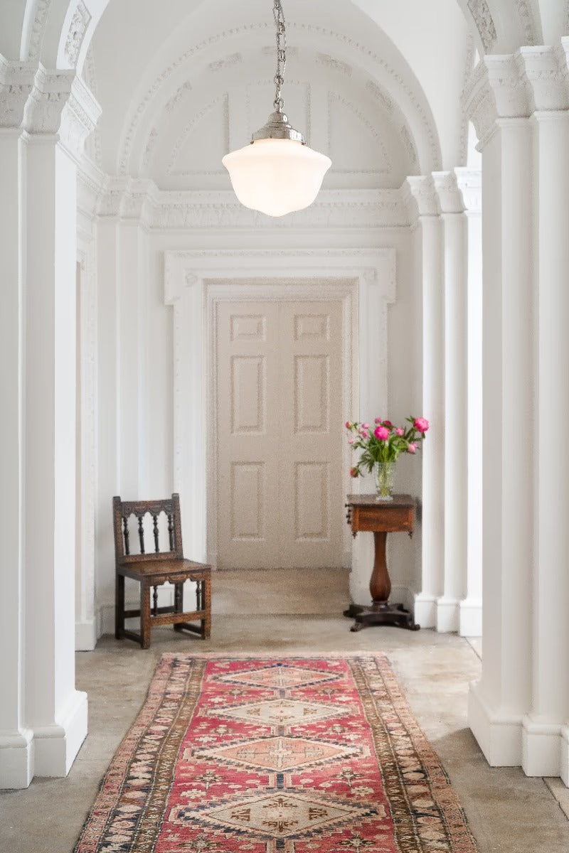 Soho Lighting Frith Nickel Opaque Pendant Light - The Schoolhouse Collection