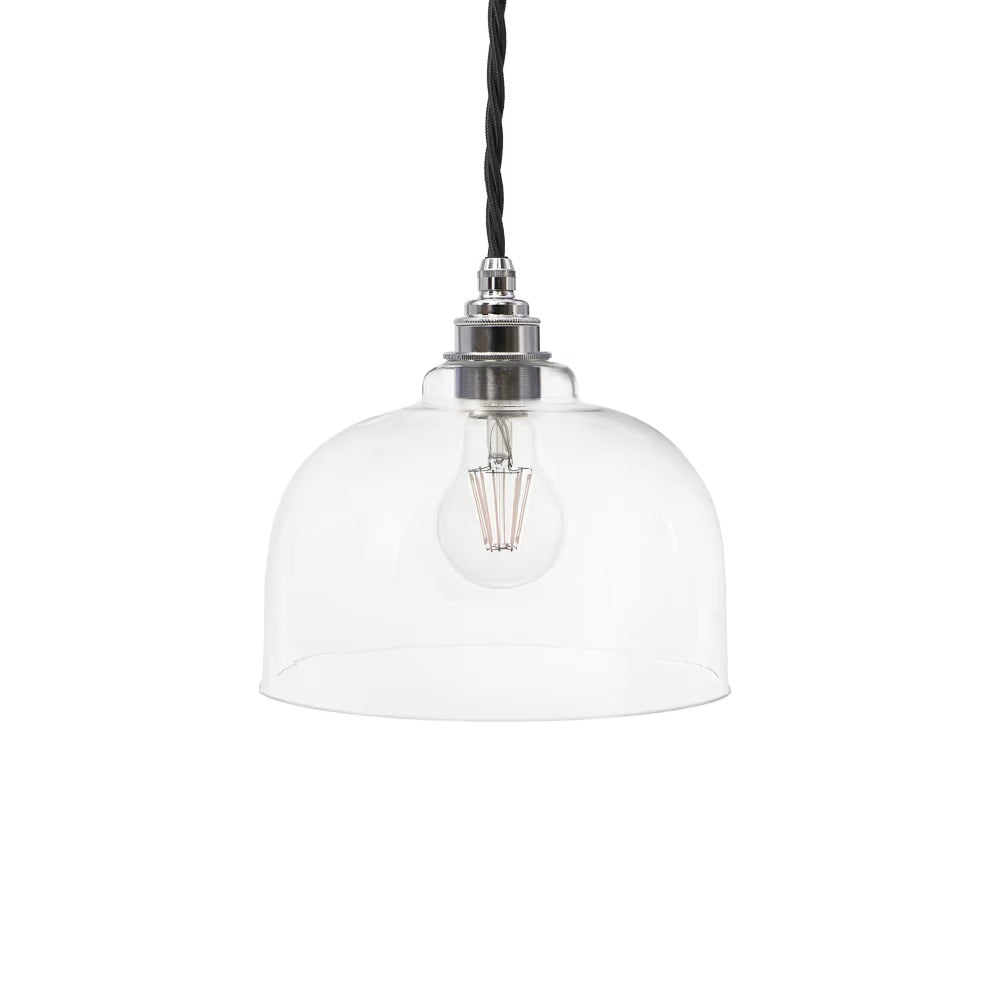 Tennyson Clear Glass Pendant Light