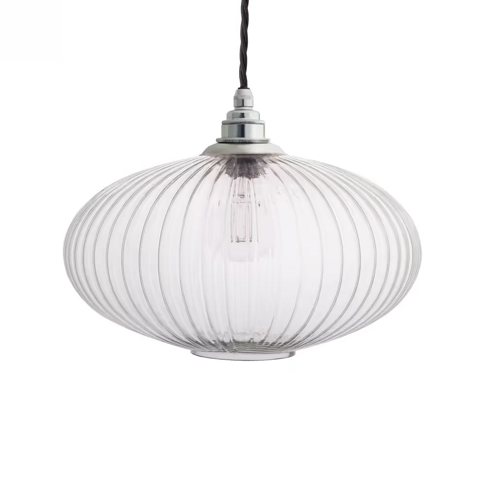 Henley Ellipse Glass Pendant Light