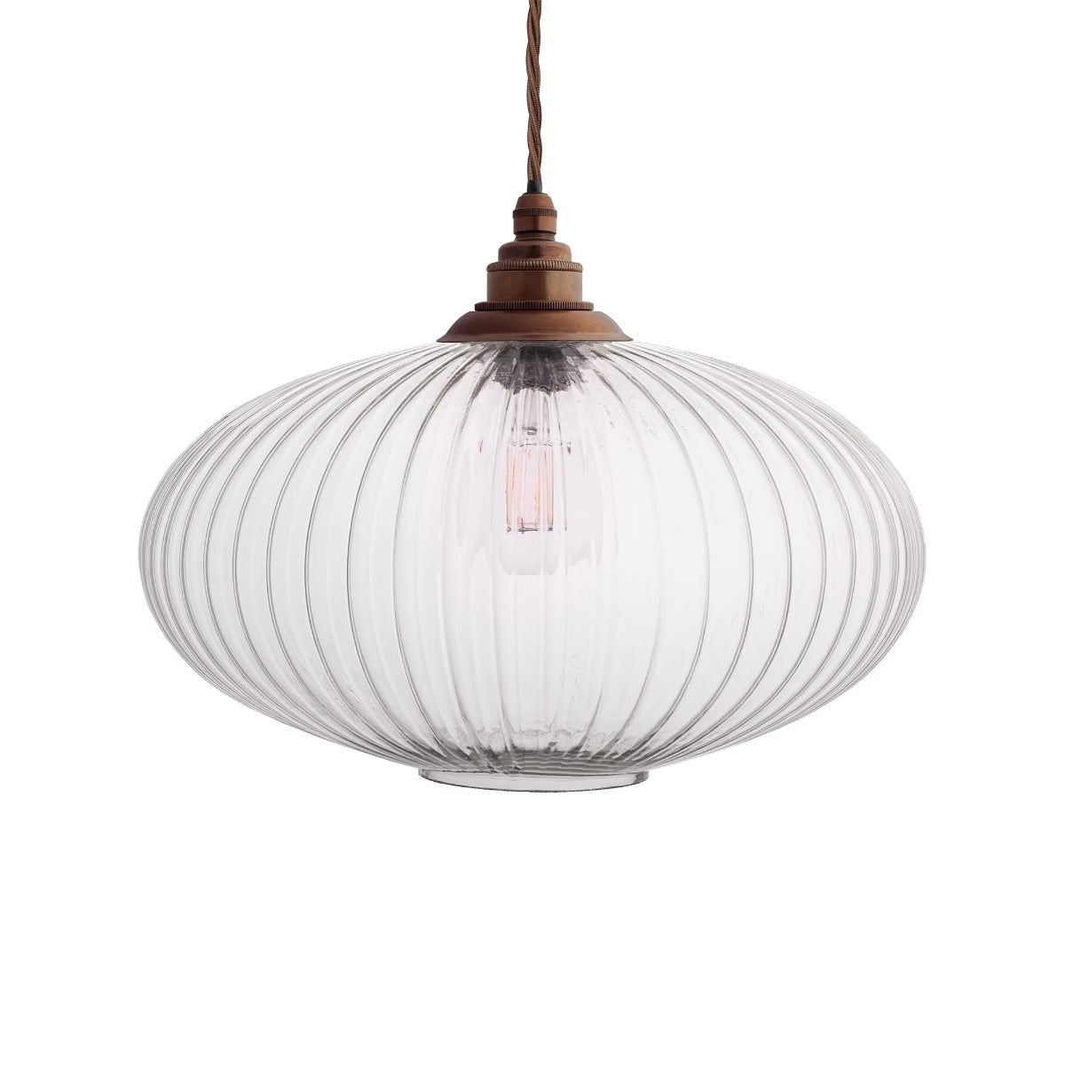 Henley Ellipse Glass Pendant Light
